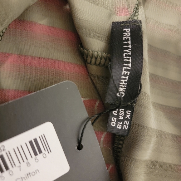 Green oversized button up - Picture 3 of 4